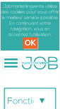 Mobile Screenshot of jobmarketingvente.com